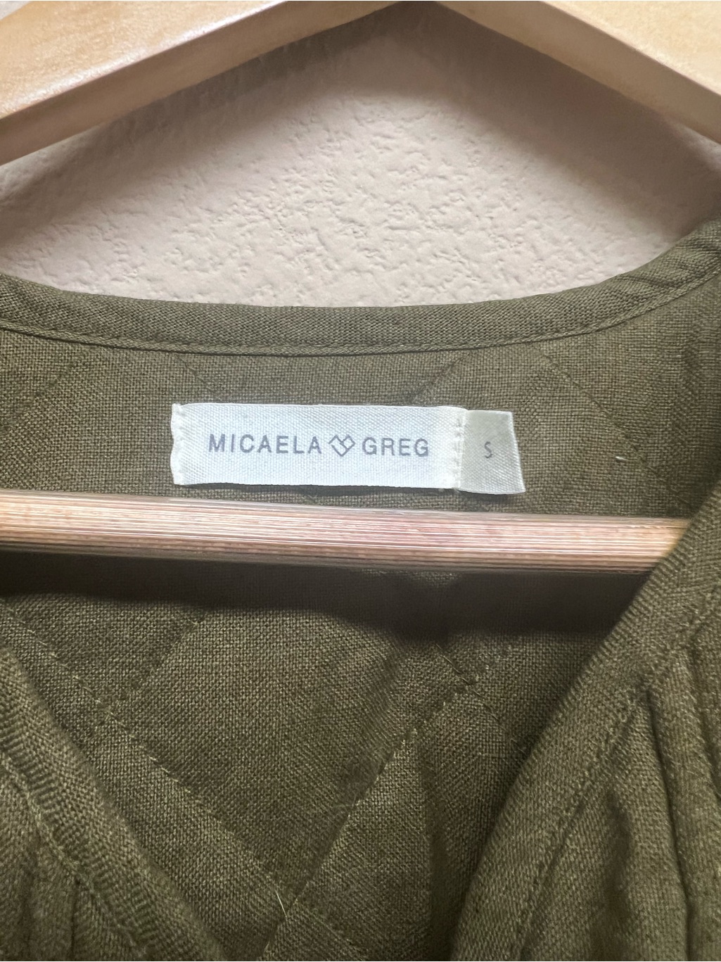 Micaela Greg Cross Quilted Jacket Size S — image 2 of 5